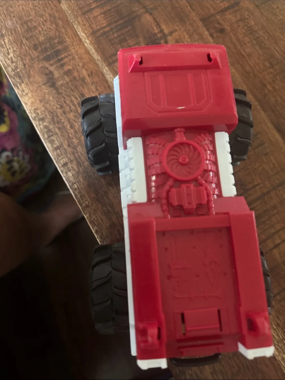 Hot wheels fire truck